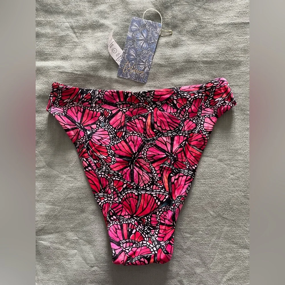 Toluca Swim Luna Midi Bikini Bottom - Picture 3 of 5